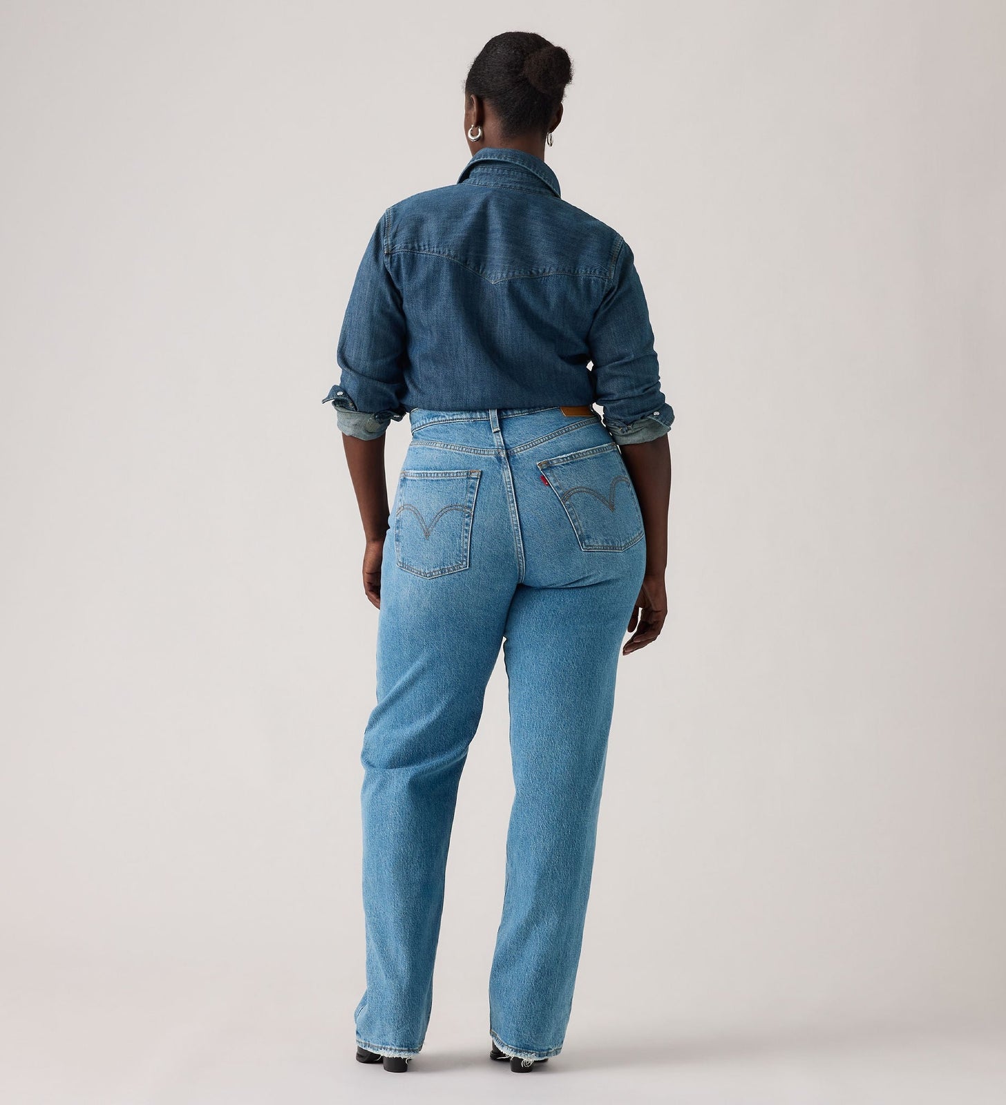Main 3 - Levi's® Women's Ribcage Full-Length Jeans - 790780008