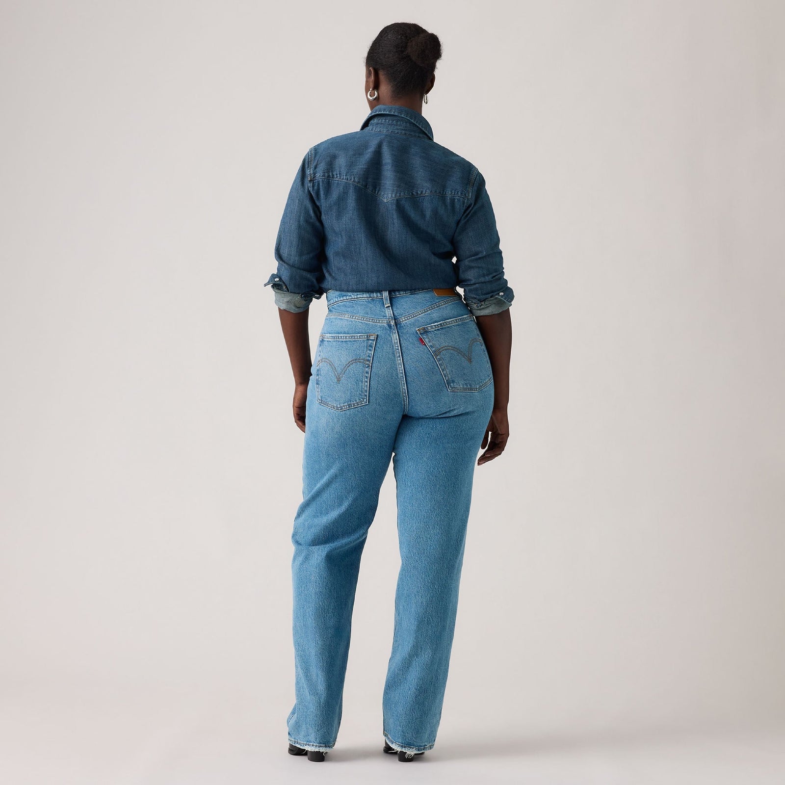 Main 3 - Levi's® Women's Ribcage Full-Length Jeans - 790780008