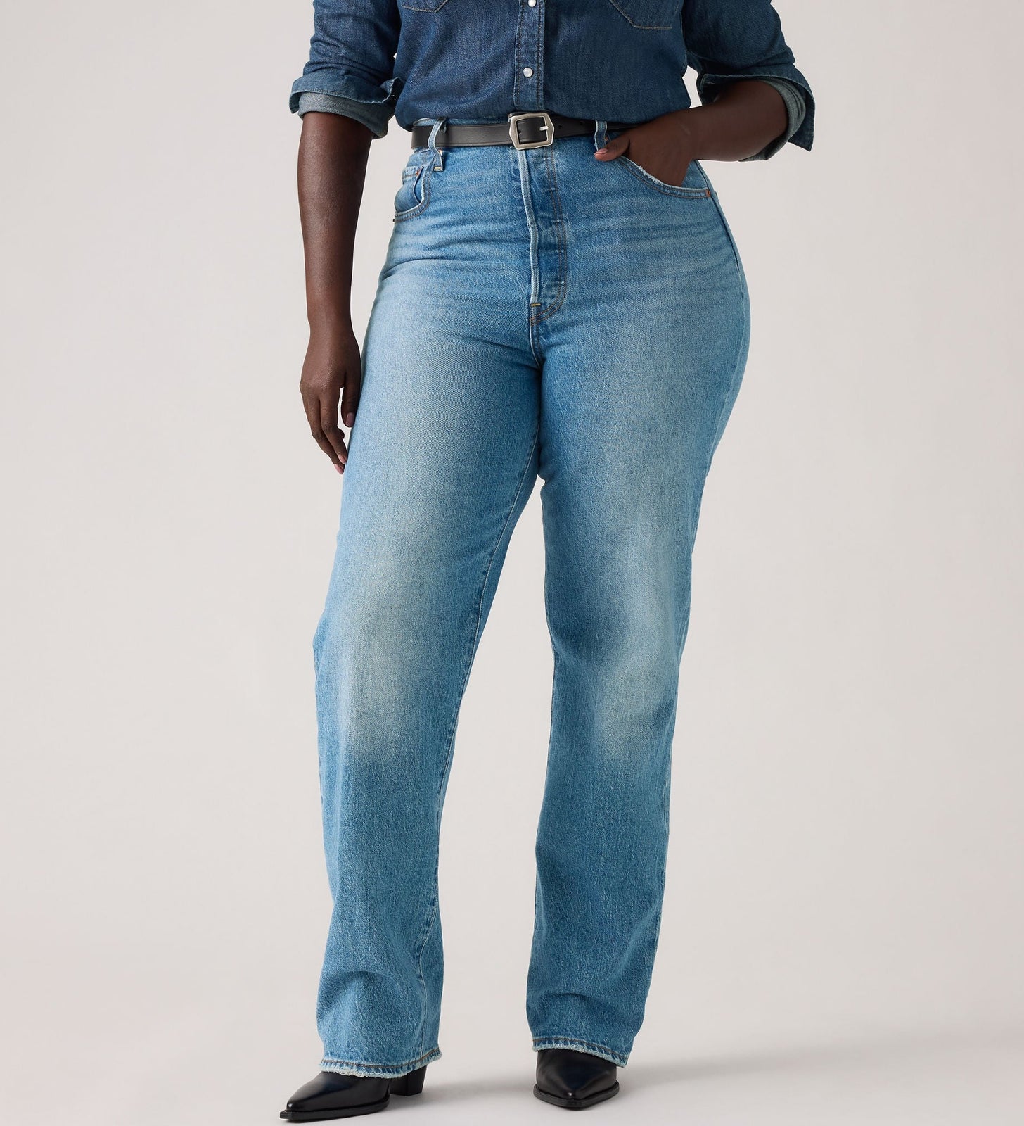Main 9 - Levi's® Women's Ribcage Full-Length Jeans - 790780008