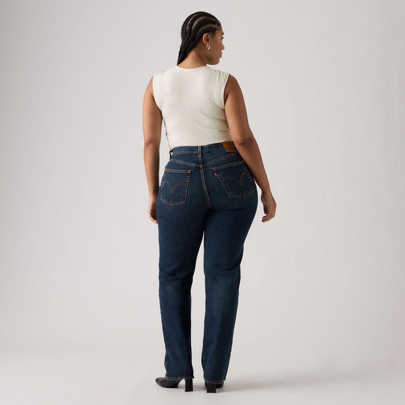 Main 3 - Levi's® Women's Ribcage Full-Length Jeans - 790780044