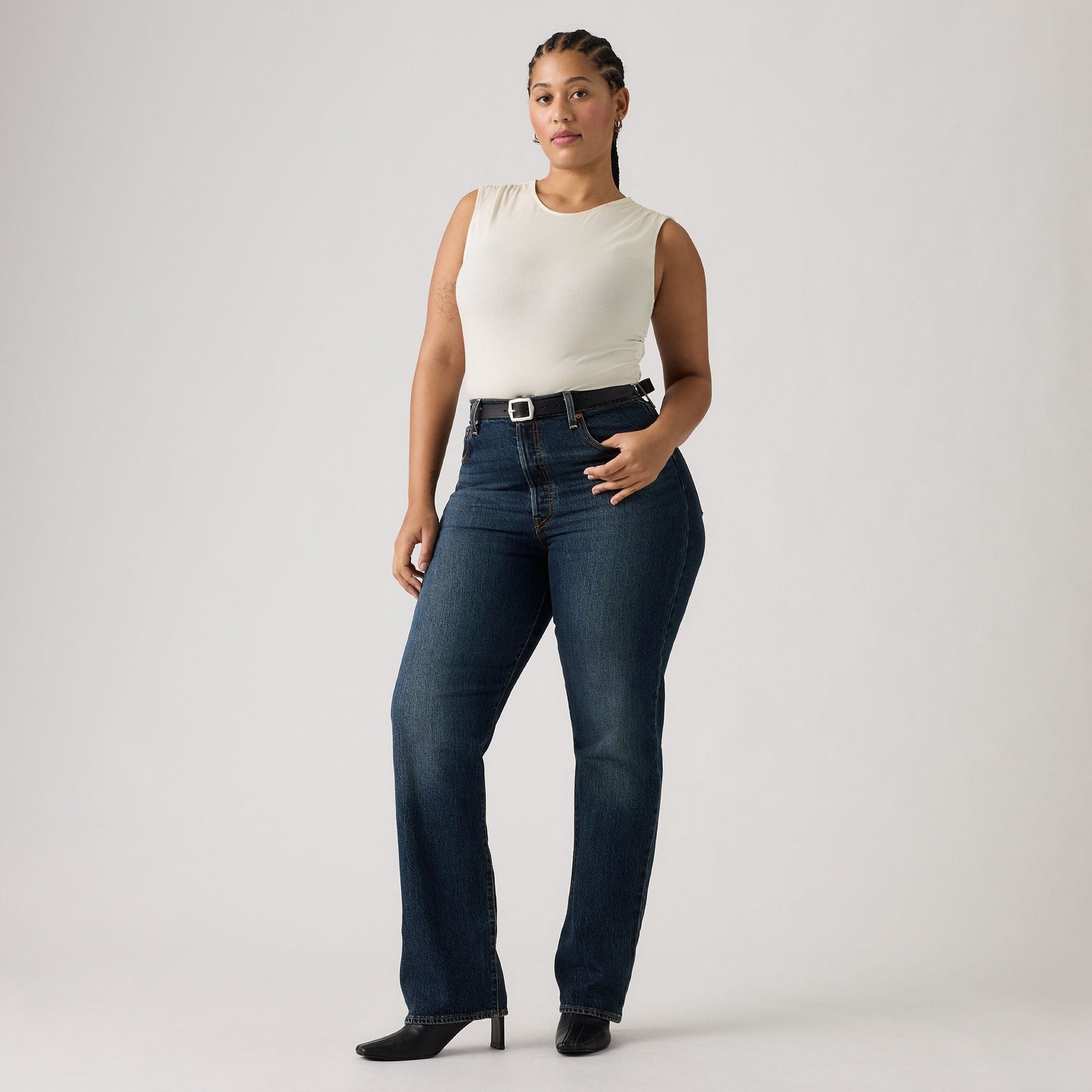 Main 5 - Levi's® Women's Ribcage Full-Length Jeans - 790780044