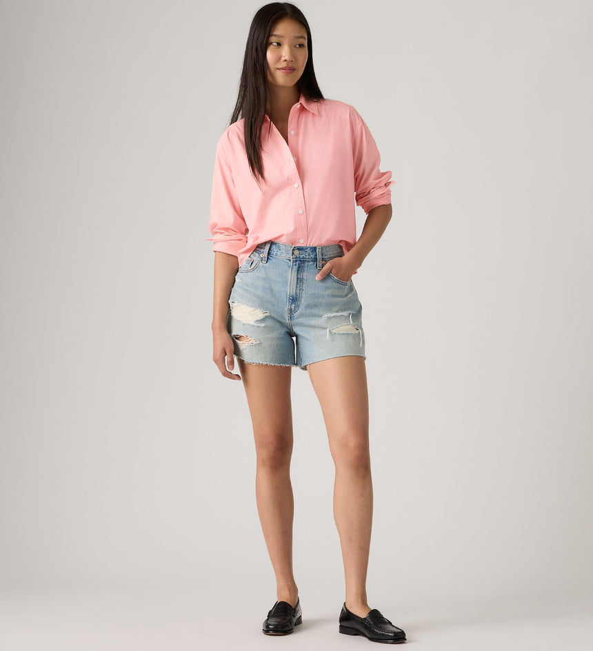 Main 4 - Levi's® Women's Ribcage Shorts - 005DS0002