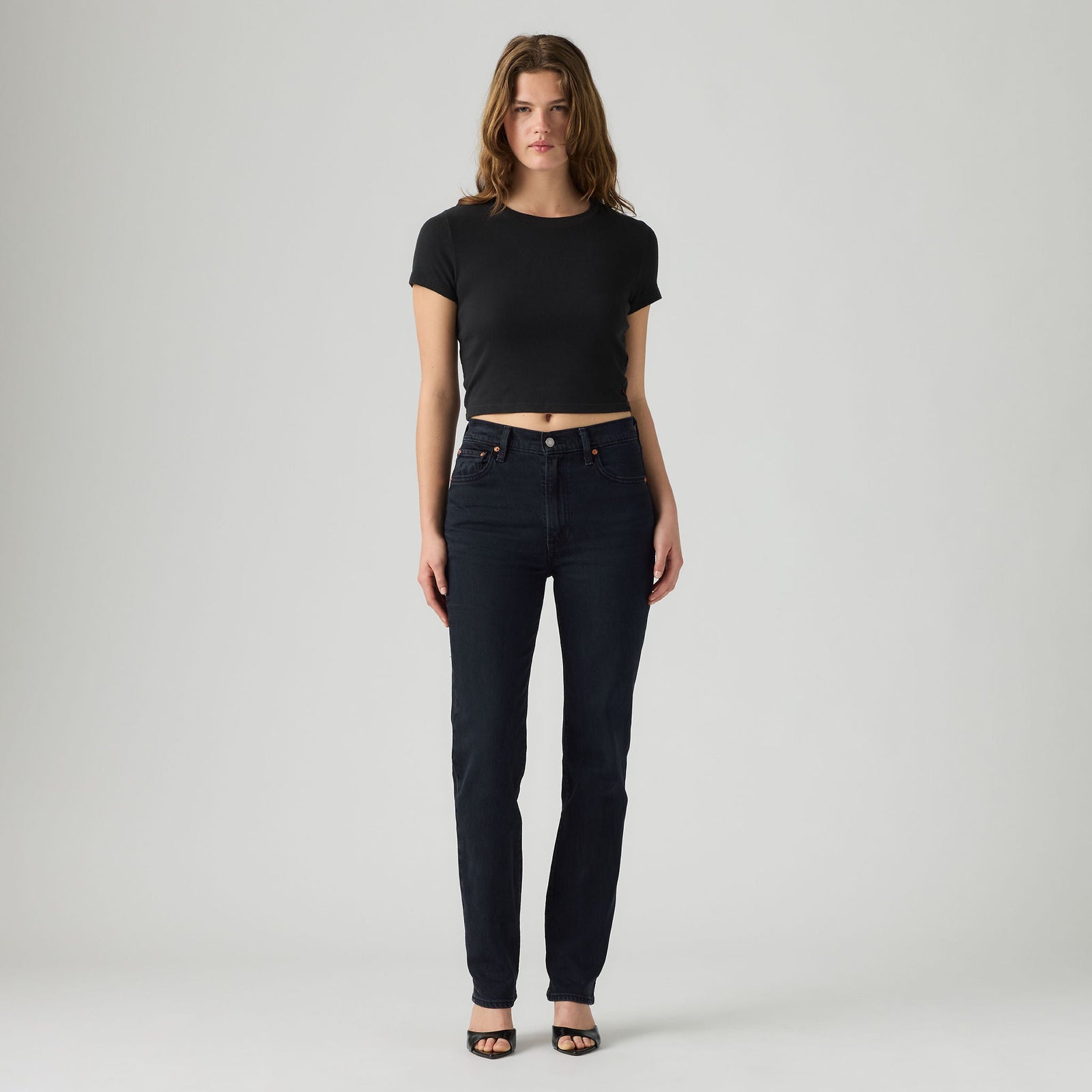Main 3 - Levi's® Women's Ribcage Slim Jeans - 0081W0000