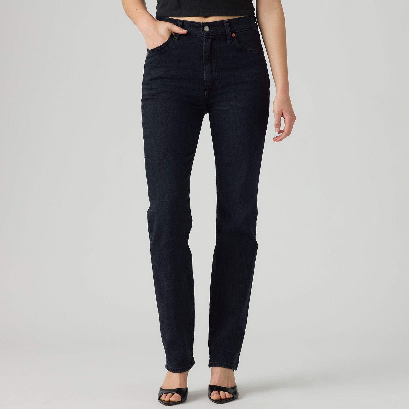 Main 5 - Levi's® Women's Ribcage Slim Jeans - 0081W0000