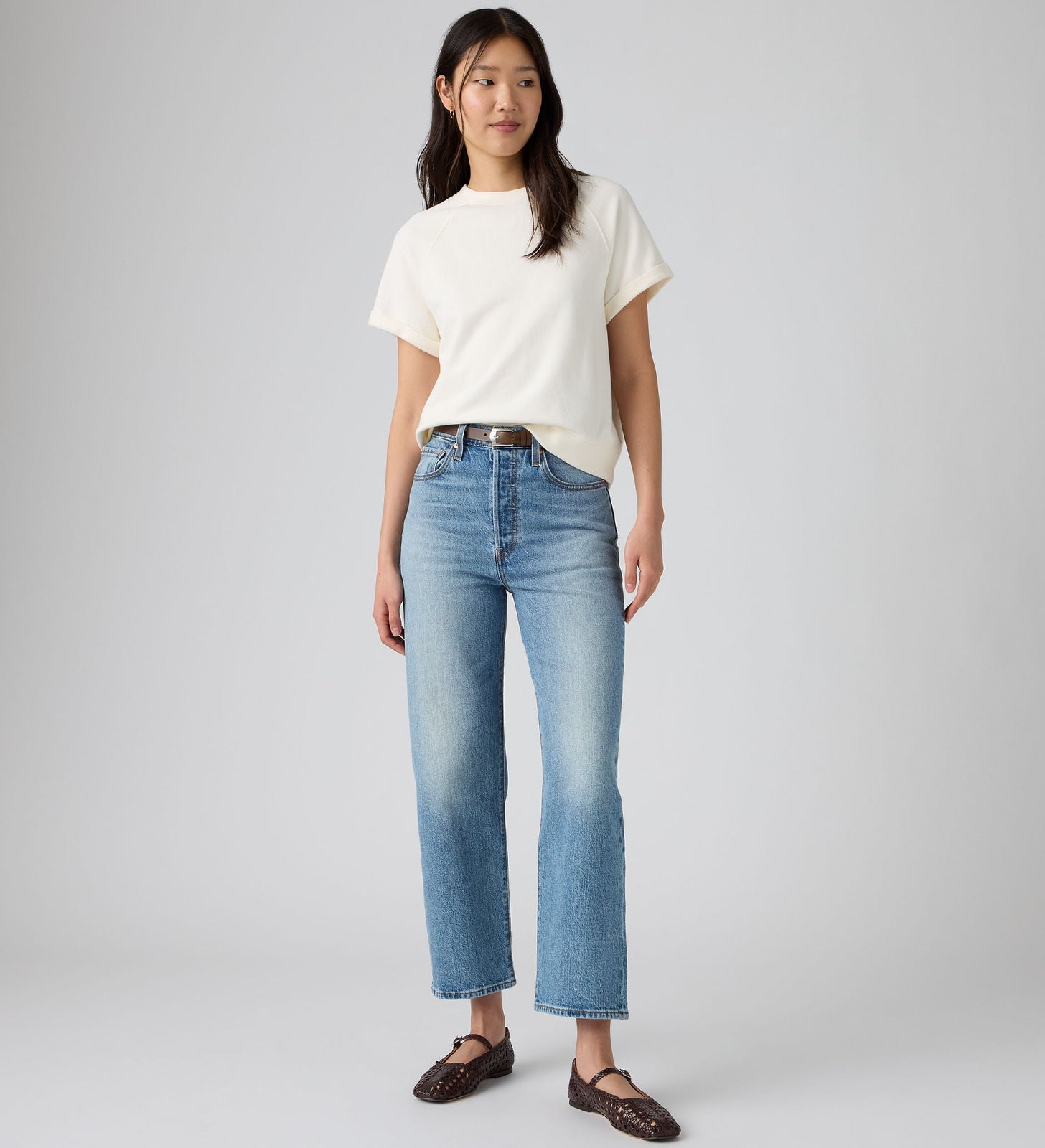 Main 1 - Levi's® Women's Ribcage Straight Ankle Jeans - 726930302