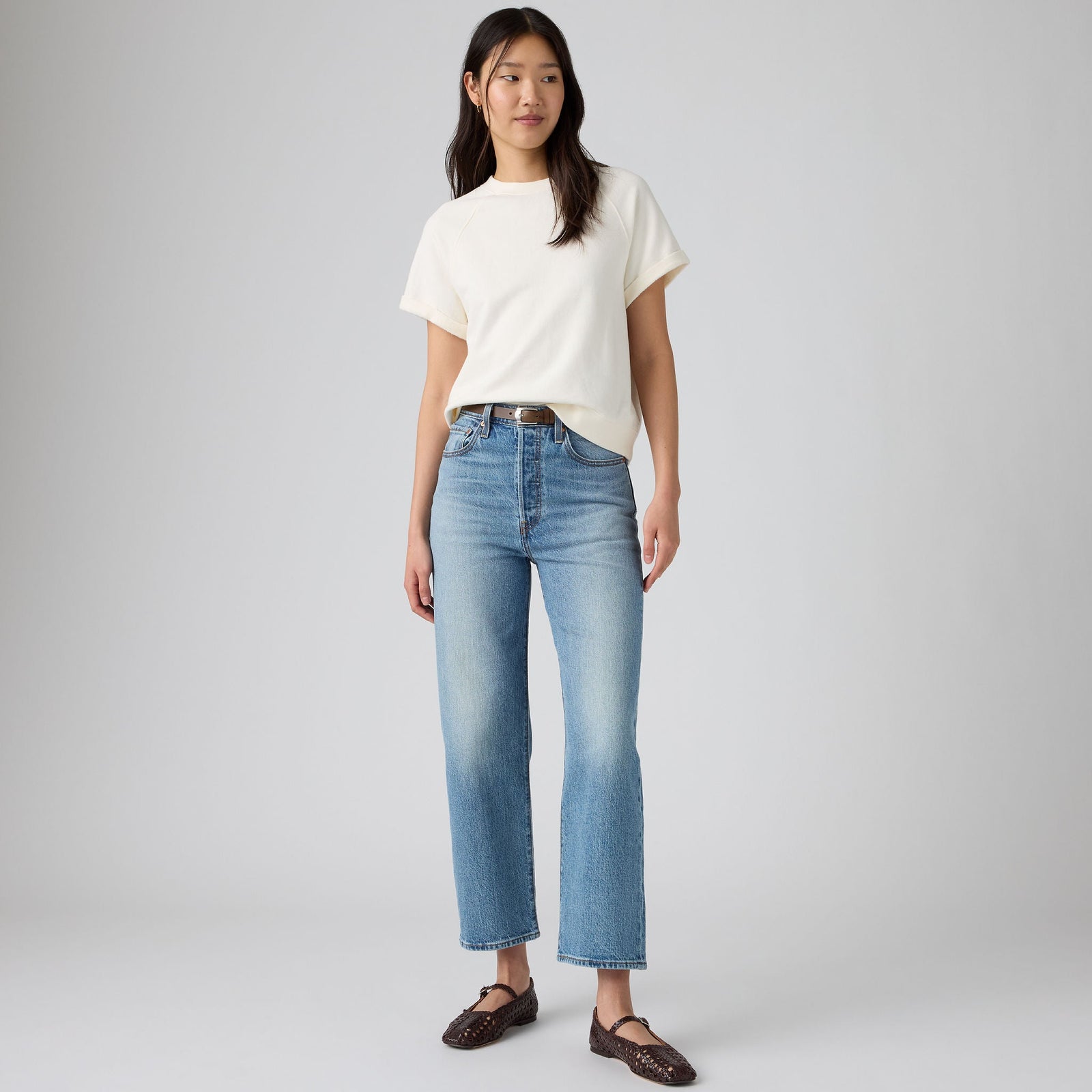 Main 1 - Levi's® Women's Ribcage Straight Ankle Jeans - 726930302