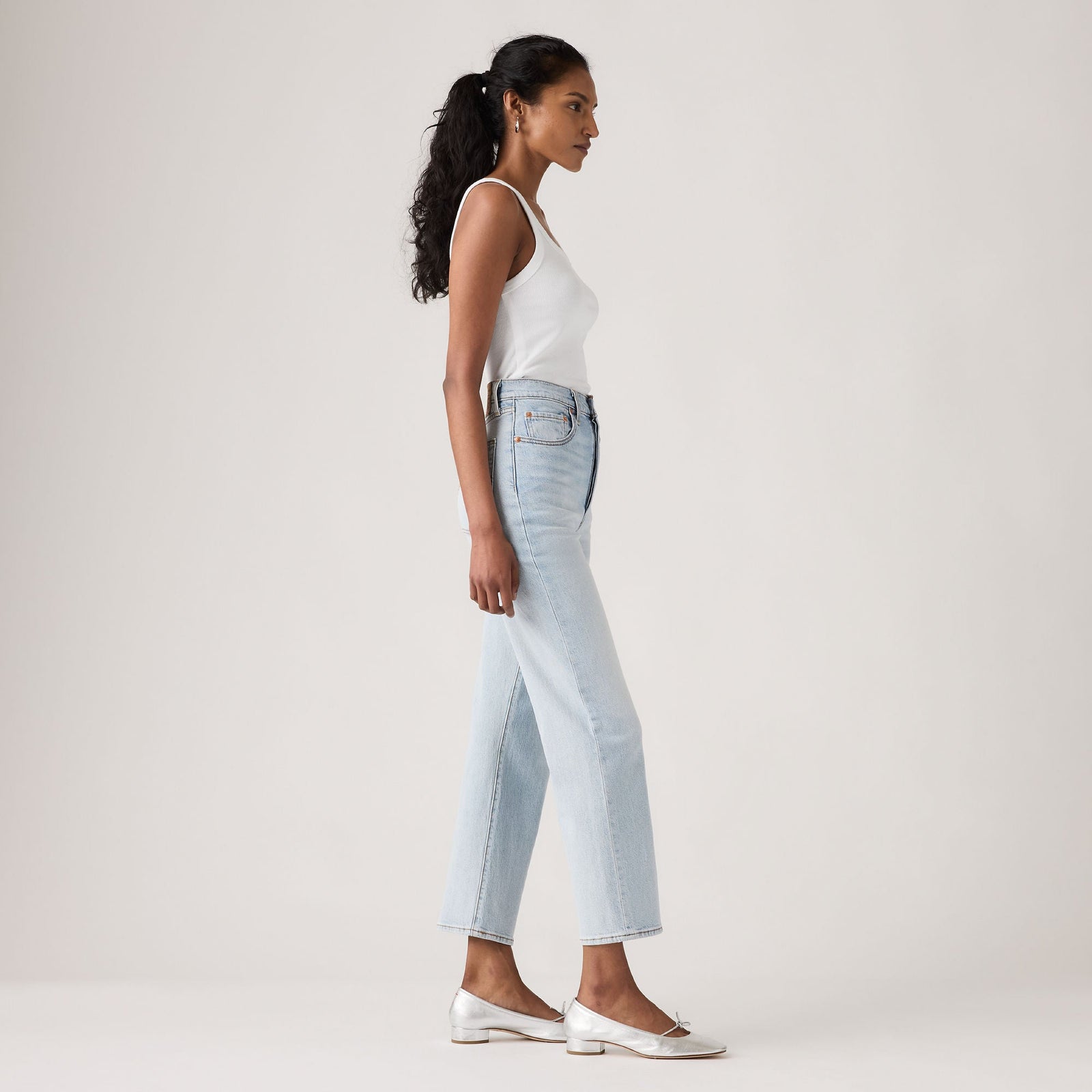 Main 3 - Levi's® Women's Ribcage Straight Ankle Jeans - 726930282