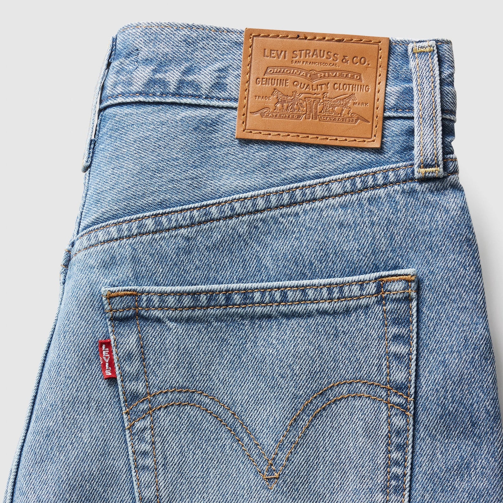 Main 8 - Levi's® Women's Ribcage Wide Leg Jeans - A60810020