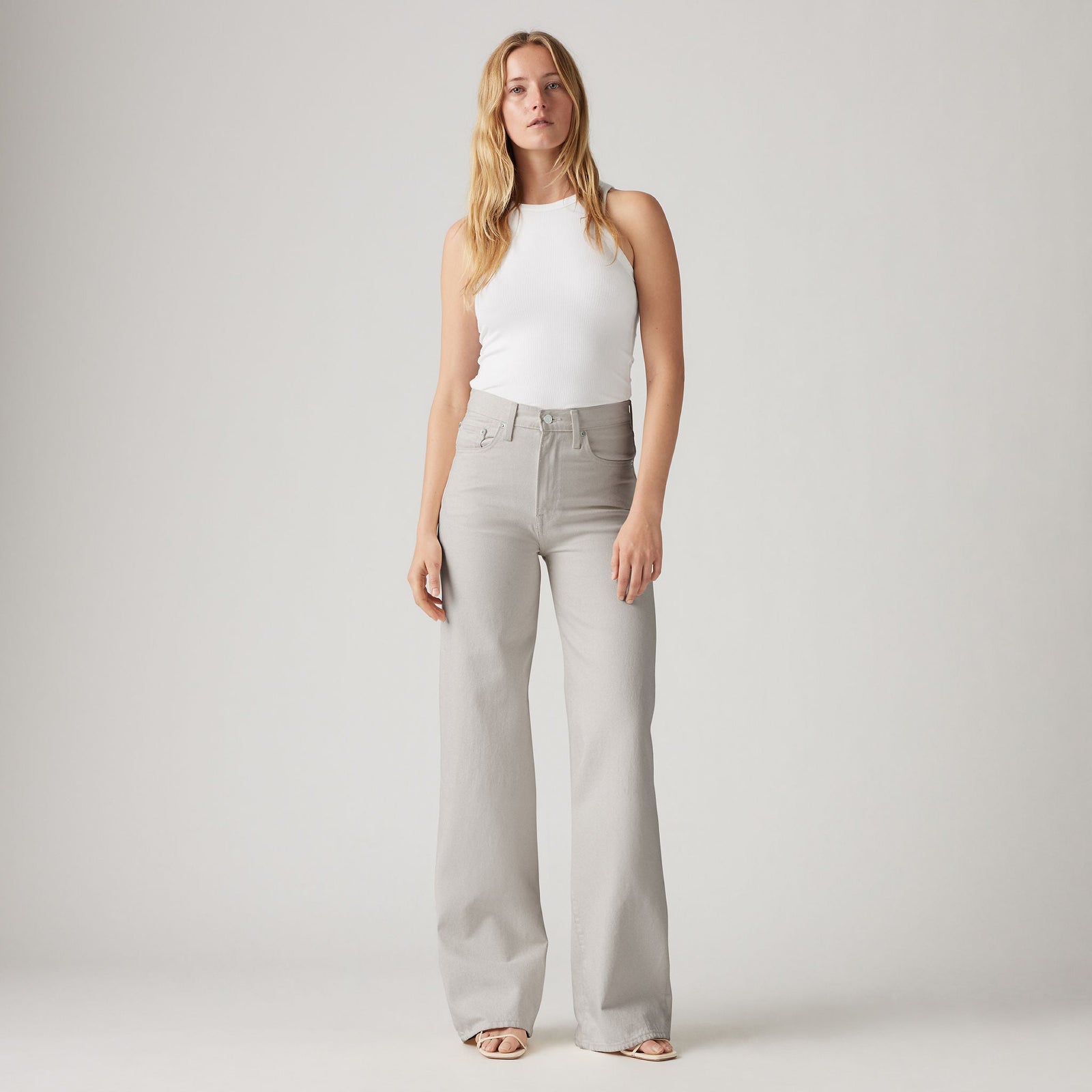Main 3 - Levi's® Women's Ribcage Wide-Leg Jeans - A60810110