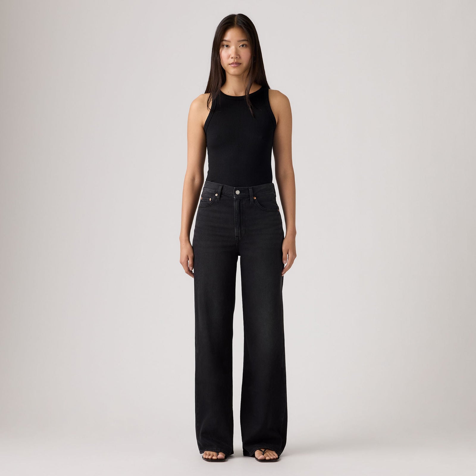 Main 1 - Levi's® Women's Ribcage Wide-Leg Jeans - A60810076