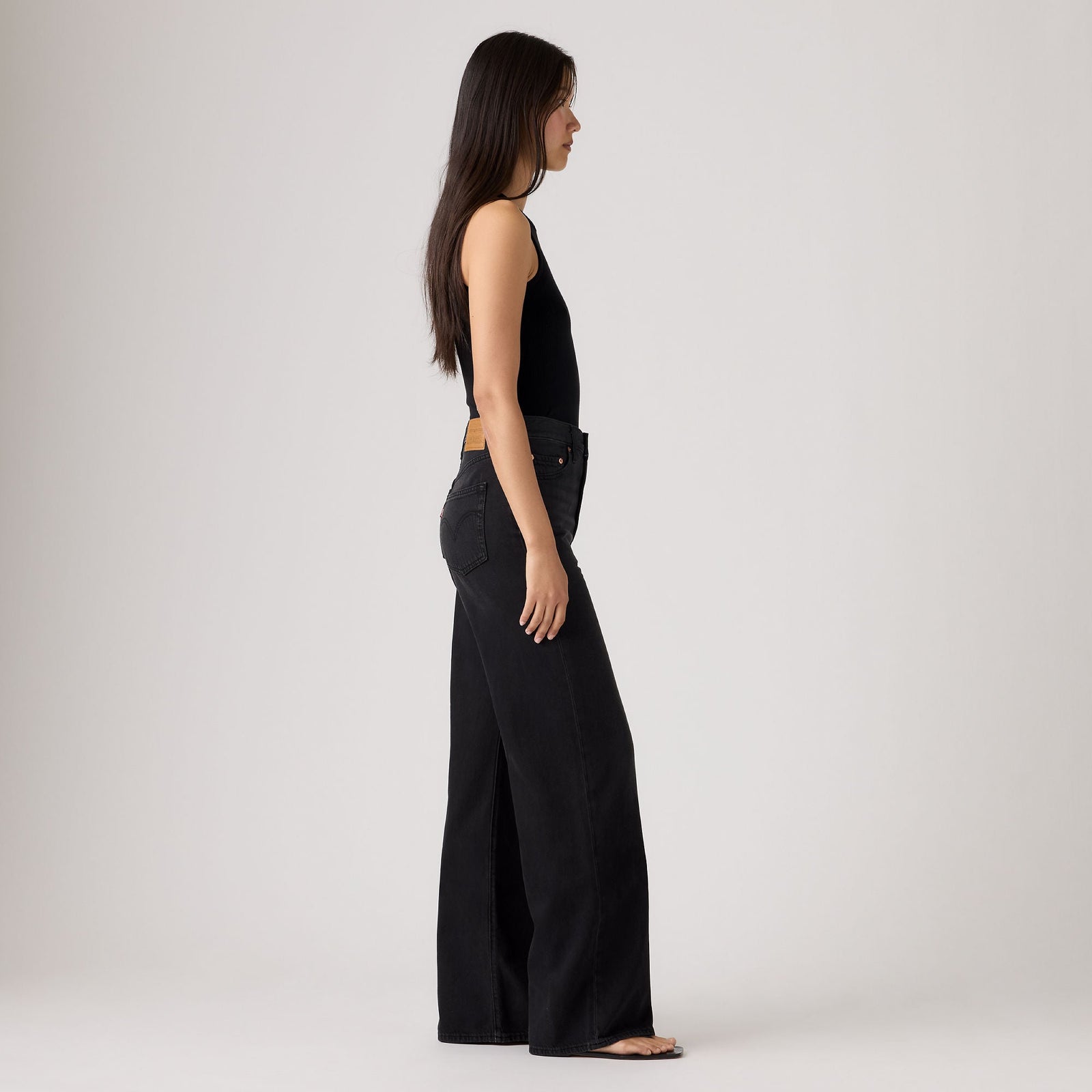 Main 3 - Levi's® Women's Ribcage Wide-Leg Jeans - A60810076