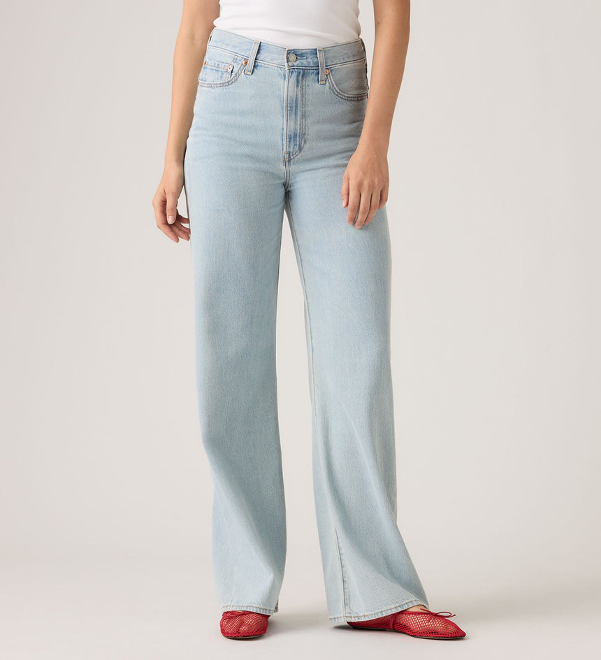 Main 5 - Levi's® Women's Ribcage Wide-Leg Jeans - A60810079