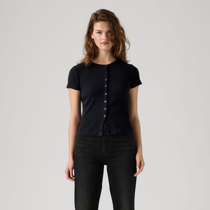 Thumbnail 3 - Levi's® Women's Rory Button Short-Sleeve Top - 0086M0000