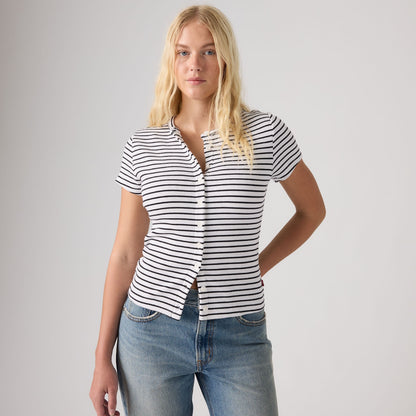 Thumbnail 1 - Levi's® Women's Rory Button Short-Sleeve Top - 0086M0003
