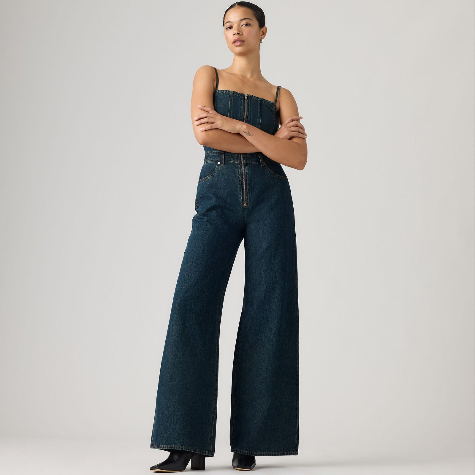 Main 1 - Levi's® Women's Seamed Jumpsuit wide-leg - 0088T0002