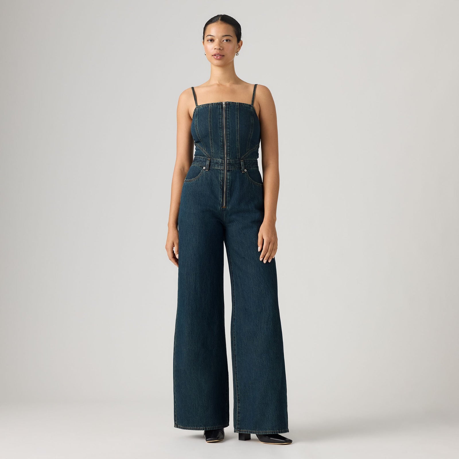 Main 3 - Levi's® Women's Seamed Jumpsuit wide-leg - 0088T0002