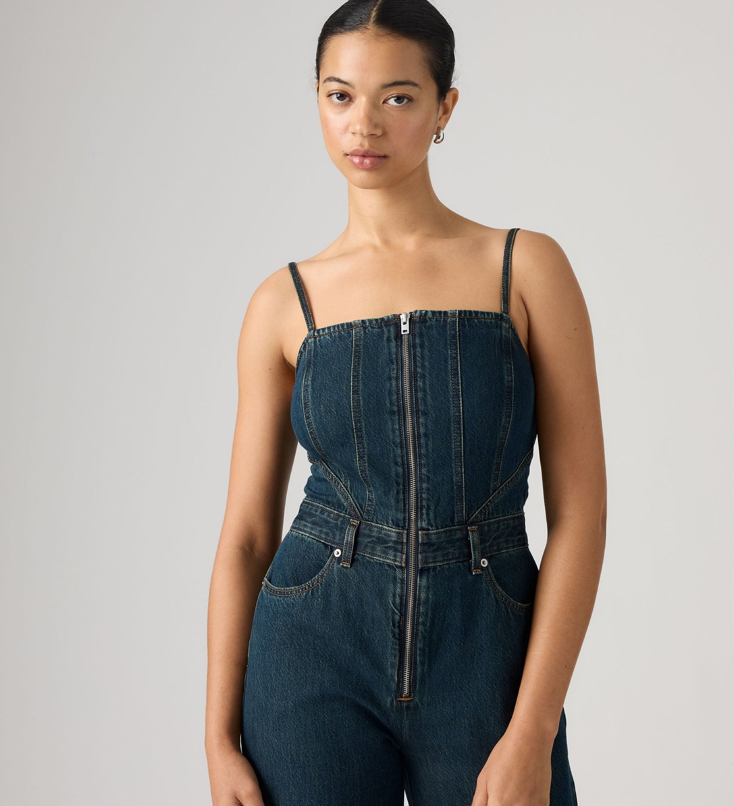 Main 5 - Levi's® Women's Seamed Jumpsuit - 0088T0002
