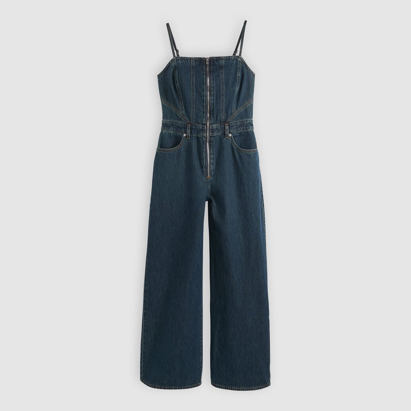 Main 6 - Levi's® Women's Seamed Jumpsuit wide-leg - 0088T0002