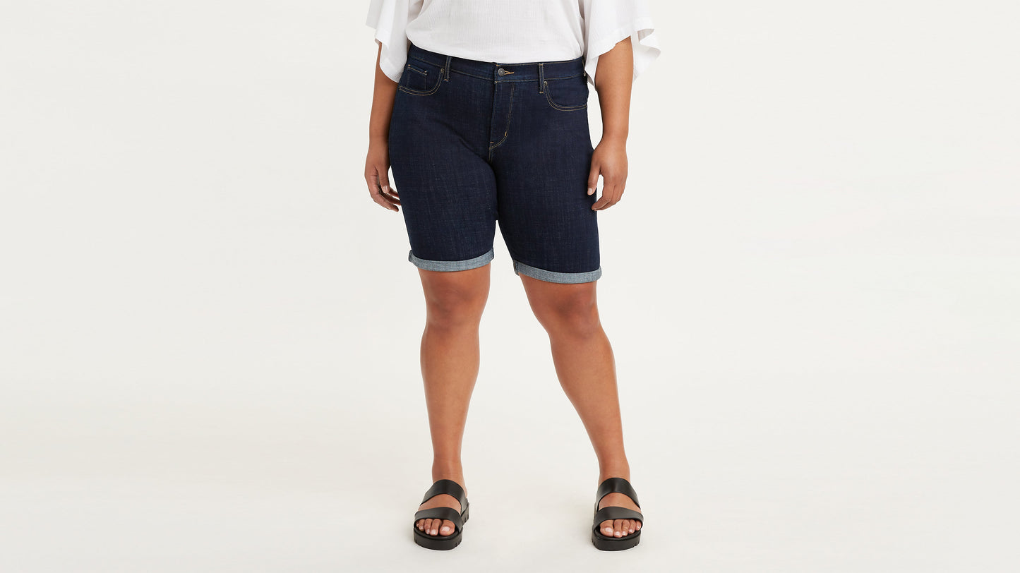 Levi's® Women's Shaping Bermuda Shorts (Plus Size)