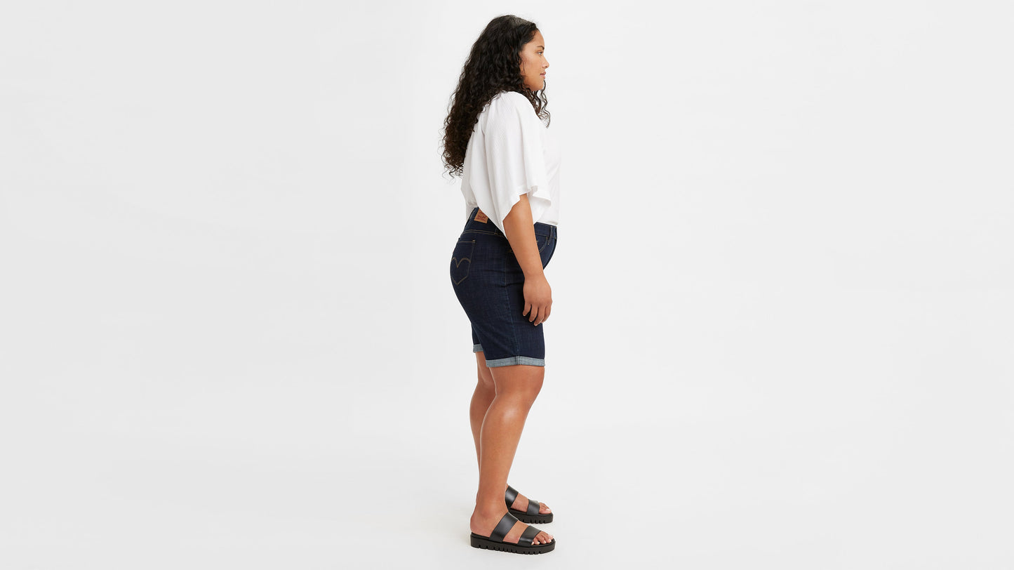 Levi's® Women's Shaping Bermuda Shorts (Plus Size)