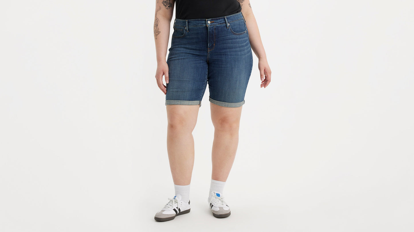 Levi's® Women's Shaping Bermuda Shorts (Plus Size)