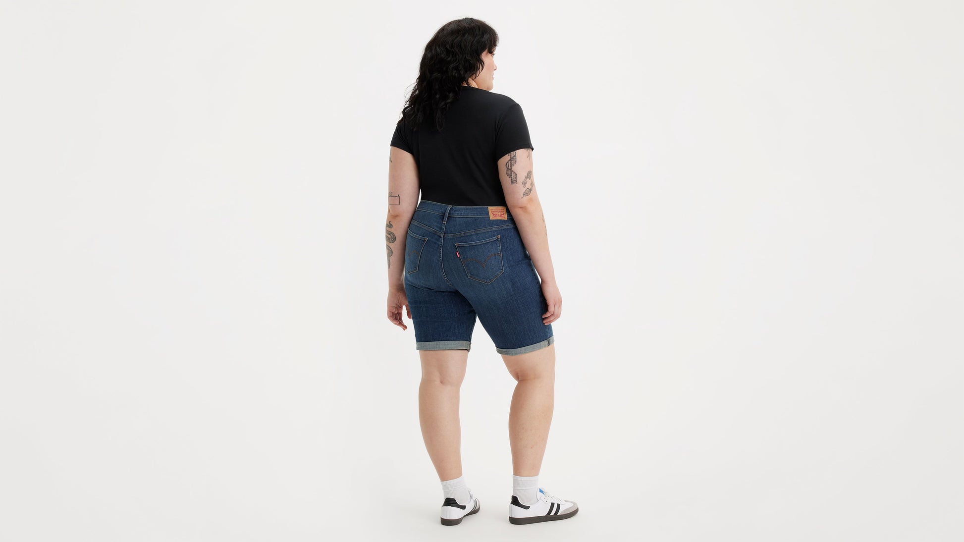 Levi's® Women's Shaping Bermuda Shorts (Plus Size)