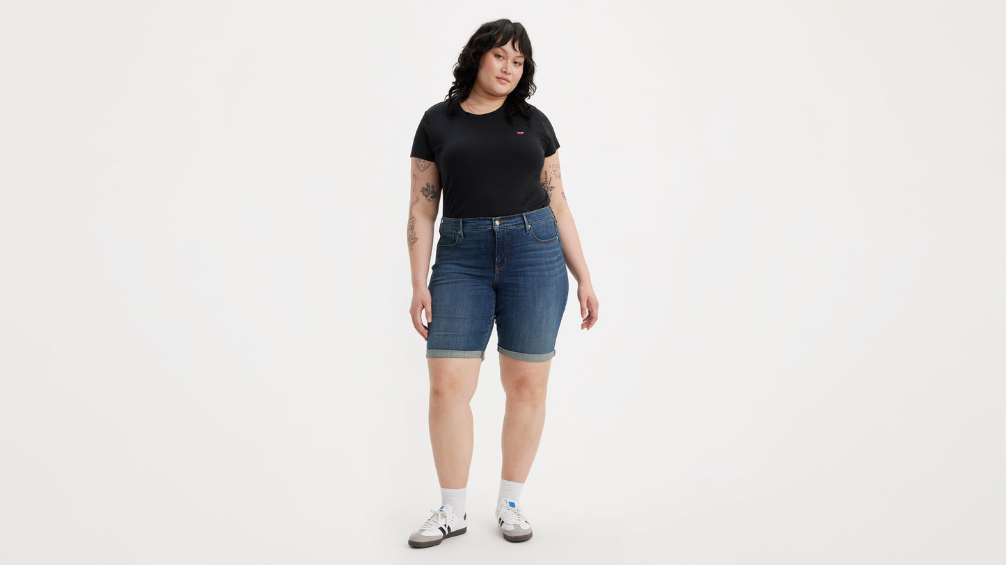 Levi's® Women's Shaping Bermuda Shorts (Plus Size)