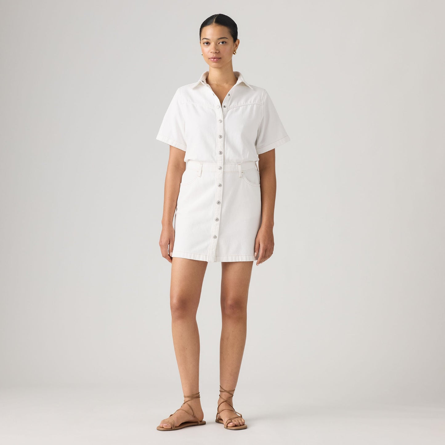 Levi's® Women's Short-Sleeve Logan Western Dress