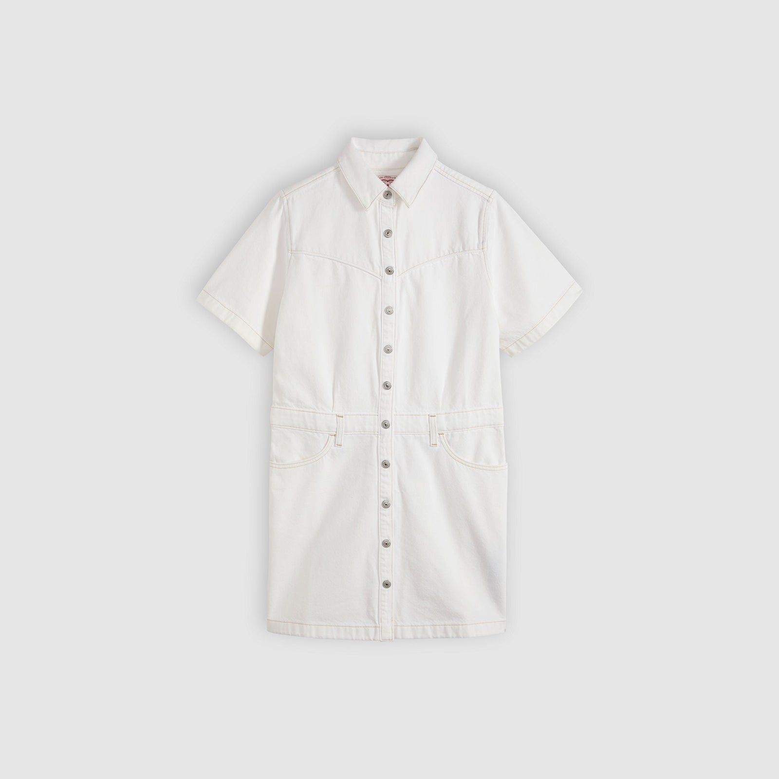 Main 5 - Levi's® Women's Short-Sleeve Logan Western Dress - 005I60004