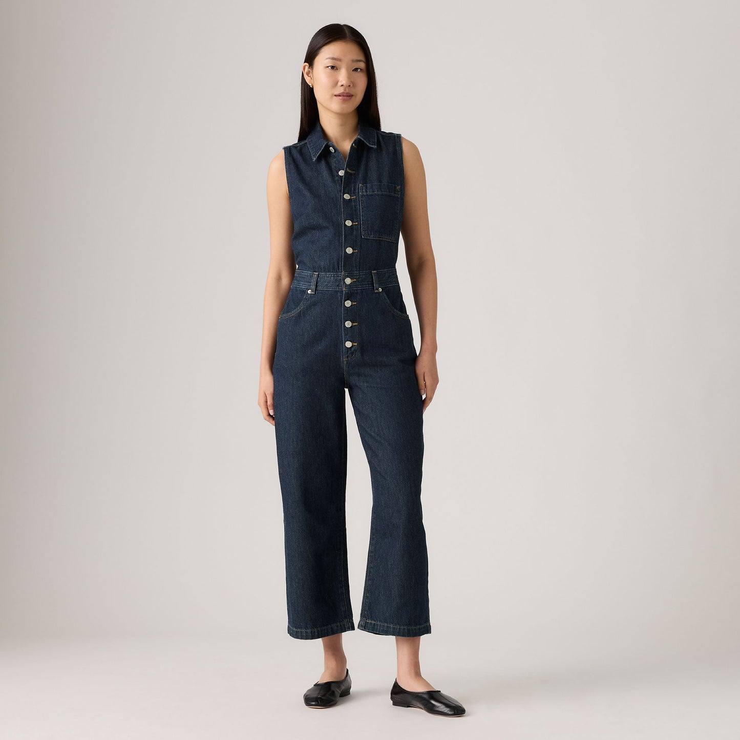 Levi's® Women's Sleeveless Jumpsuit