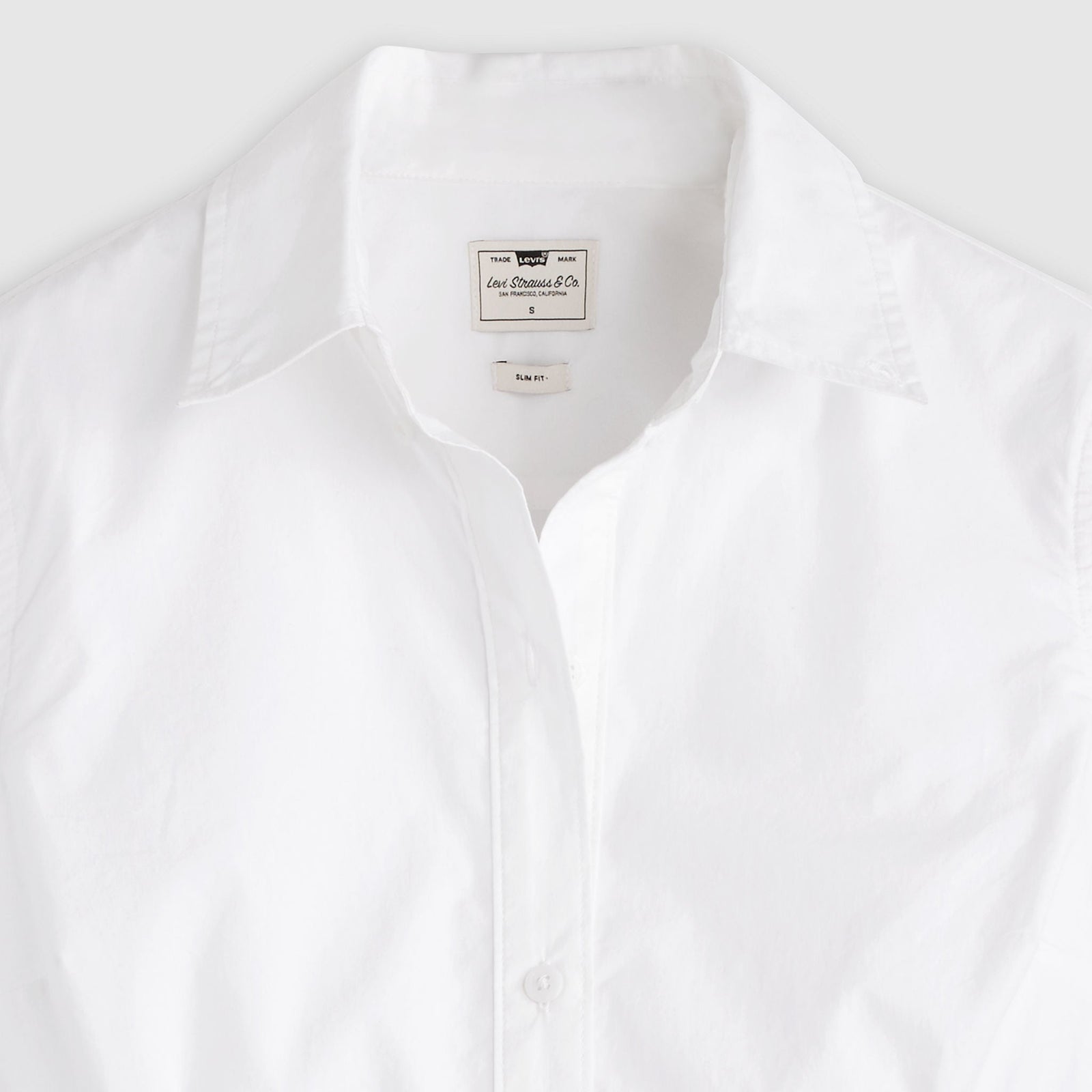 Main 6 - Levi's® Women's Slim Poplin Shirt - 0084R0000