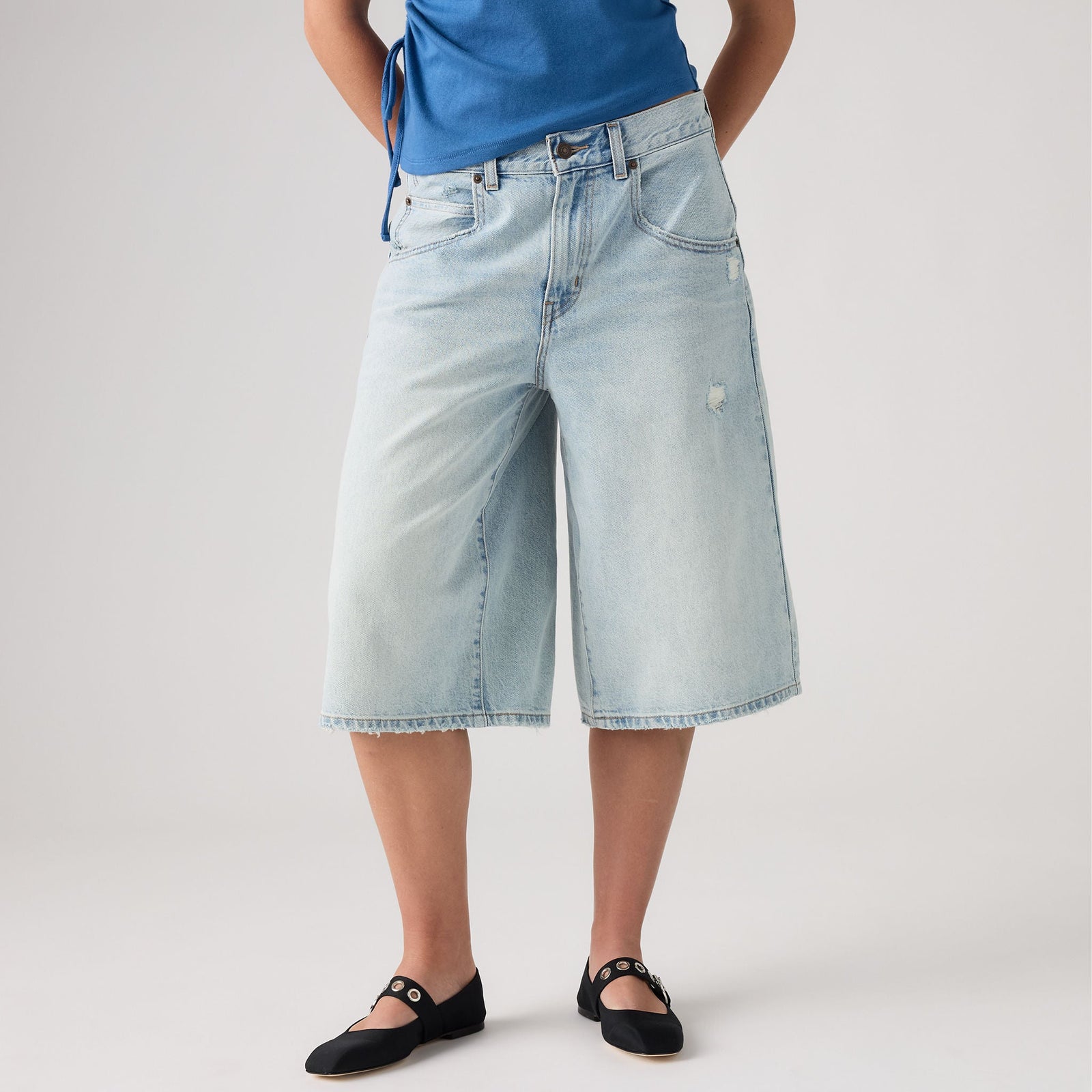 Main 6 - Levi's® Women's Super Baggy Jorts - 005DT0009