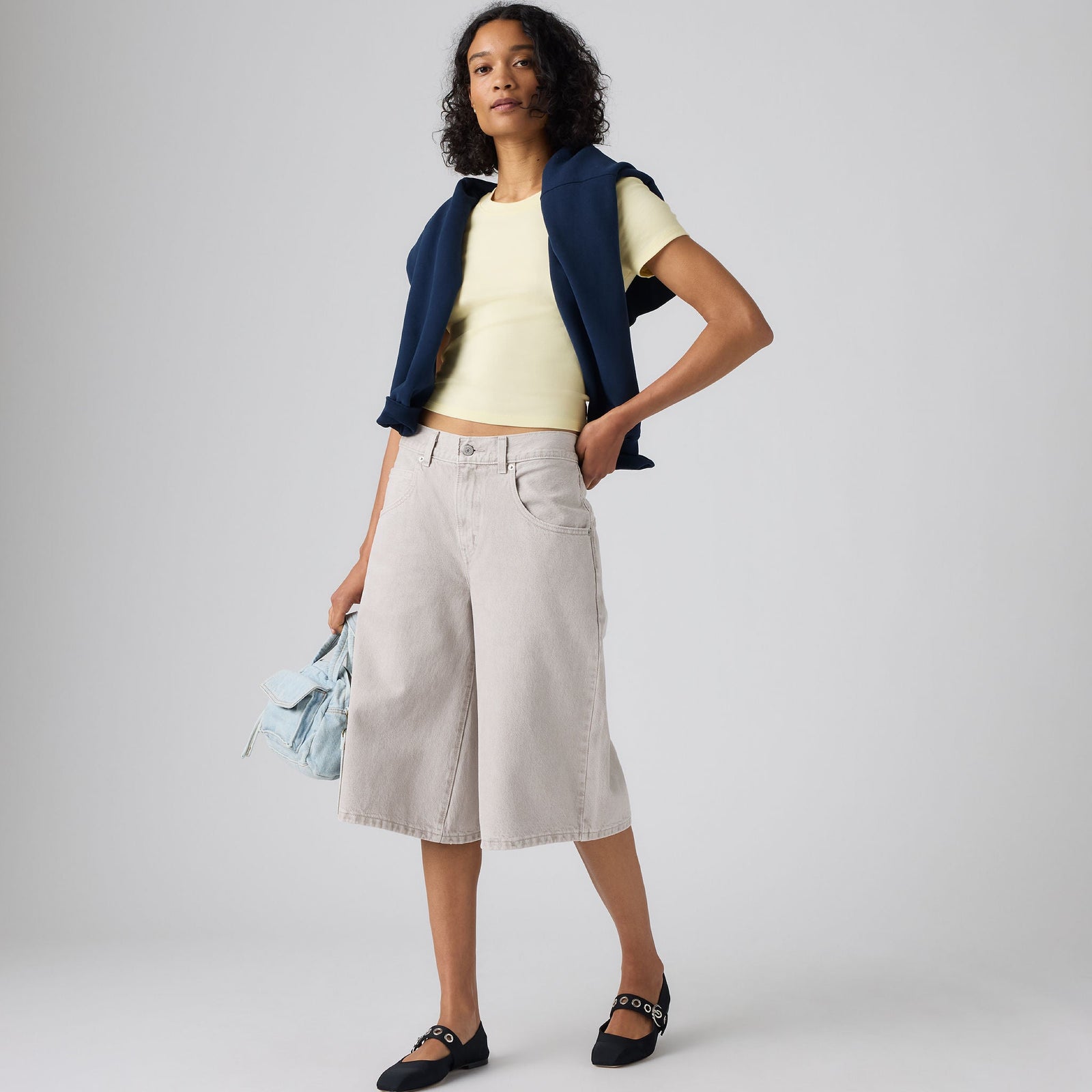 Main 1 - Levi's® Women's Super Baggy Jorts - 005DT0016