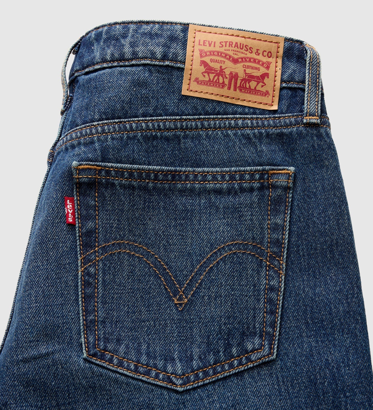 Main 7 - Levi's® Women's Superlow Straight Jeans - 0081X0009