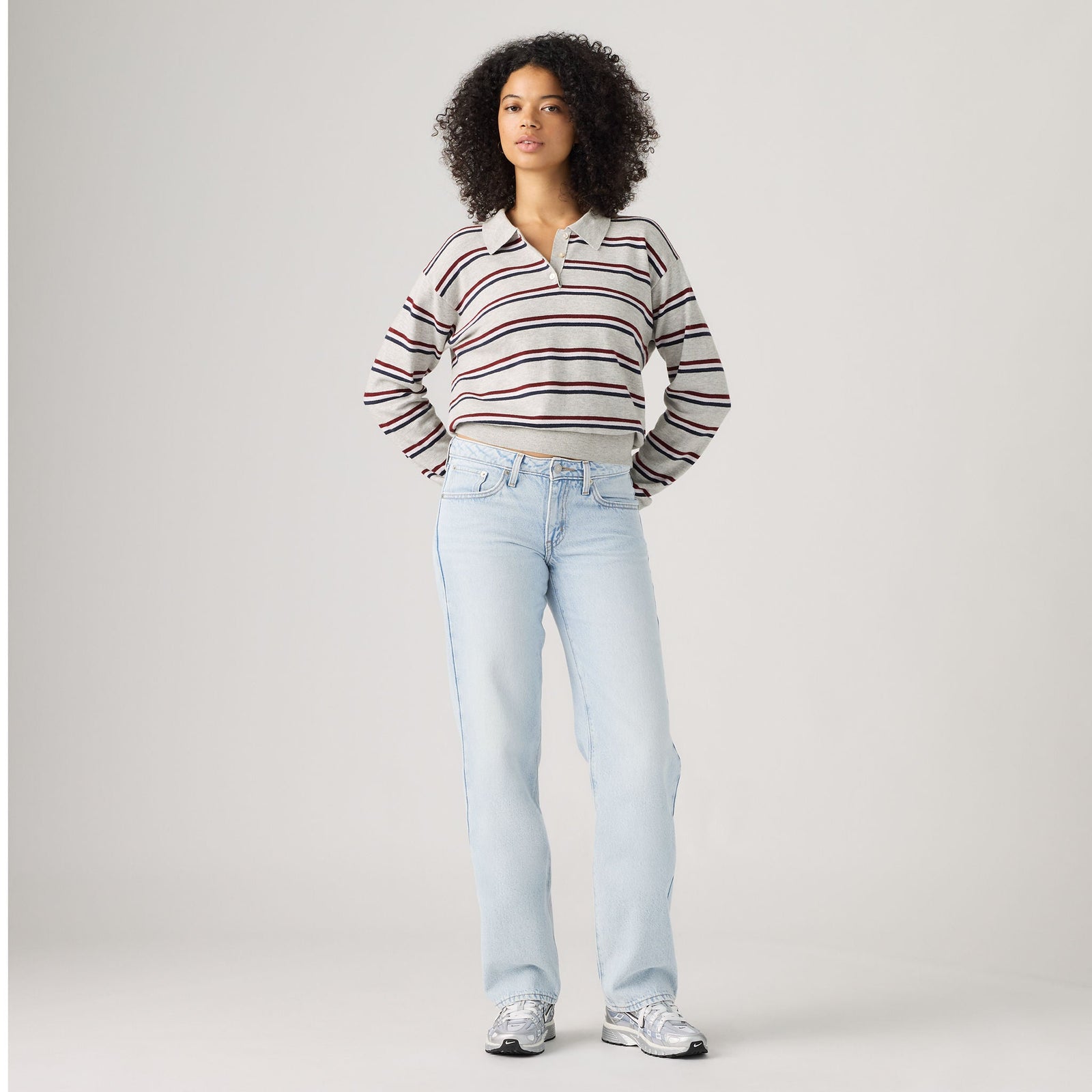 Main 3 - Levi's® Women's Superlow Straight Jeans - 0081X0011