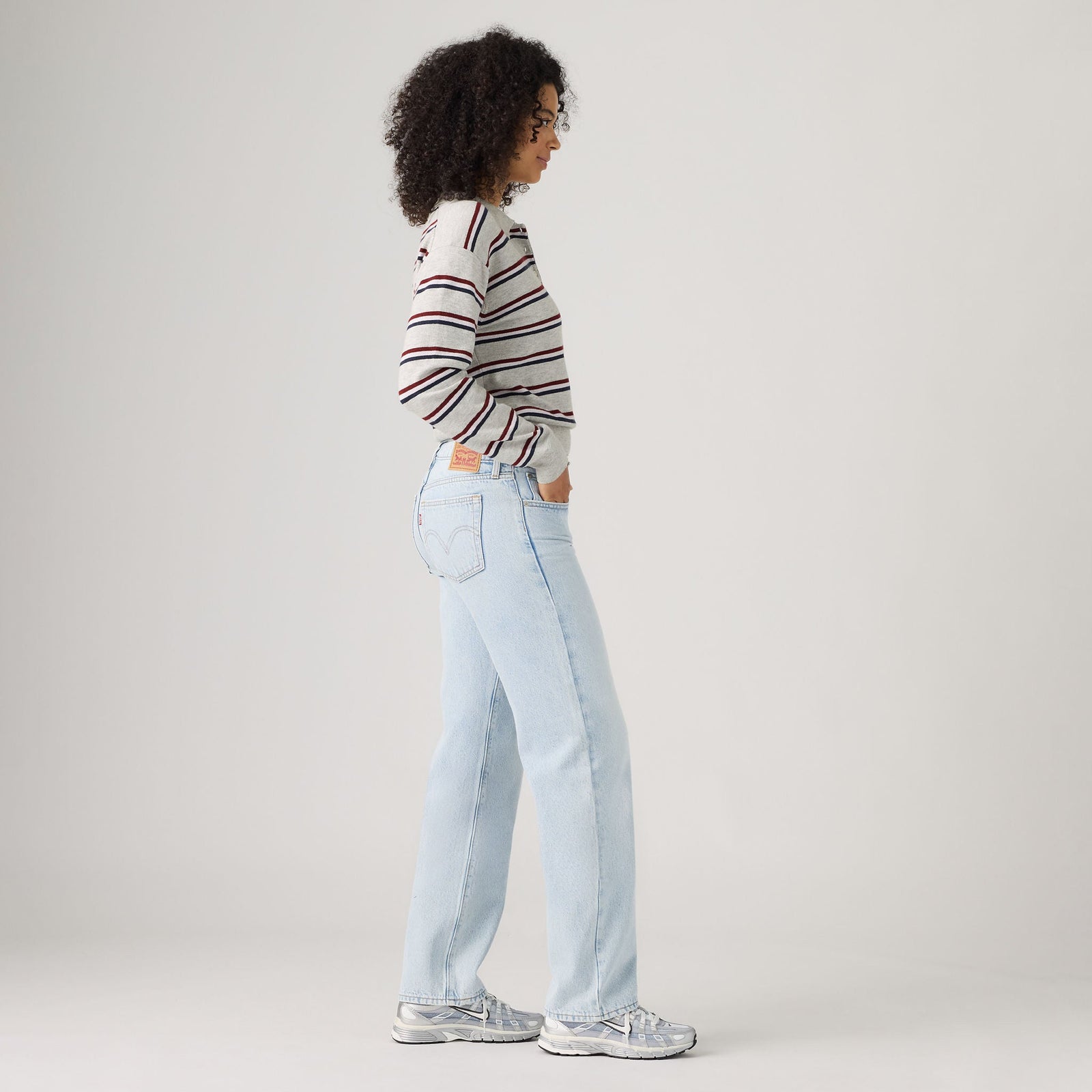 Main 4 - Levi's® Women's Superlow Straight Jeans - 0081X0011