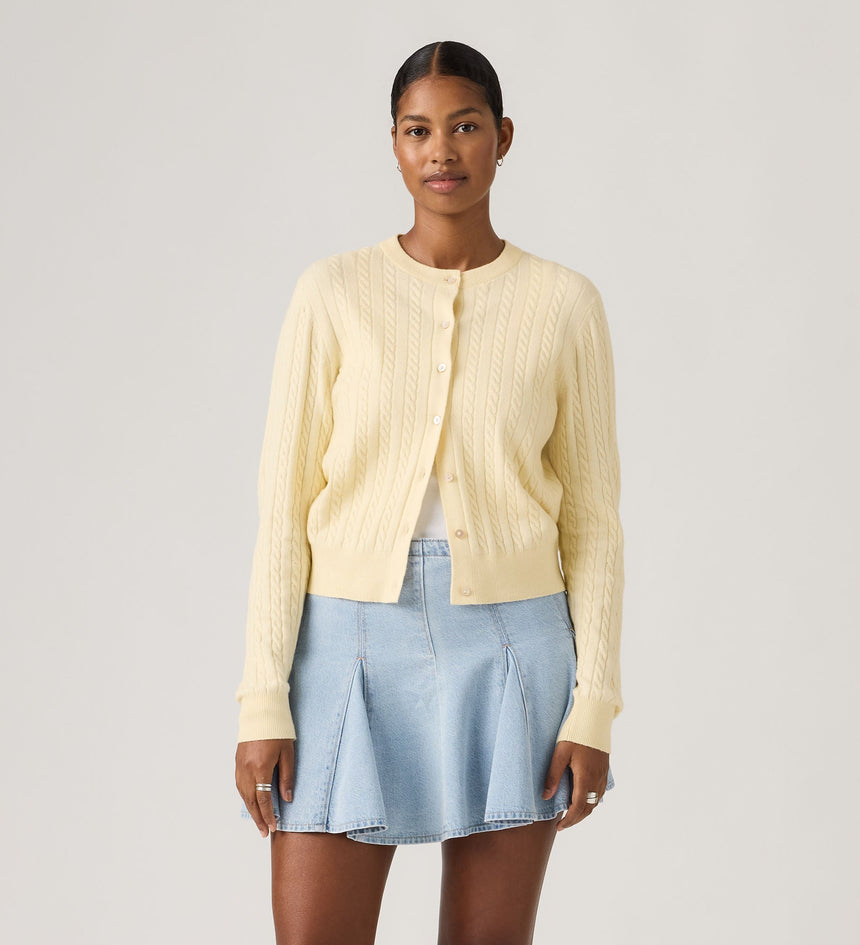 Main 1 - Levi's® Women's Supersoft Crewneck Cardigan - 0037P0016