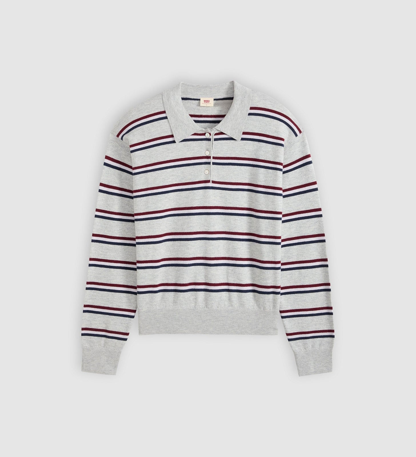 Main 5 - Levi's® Women's Supersoft Long-Sleeve Polo - 007VY0001