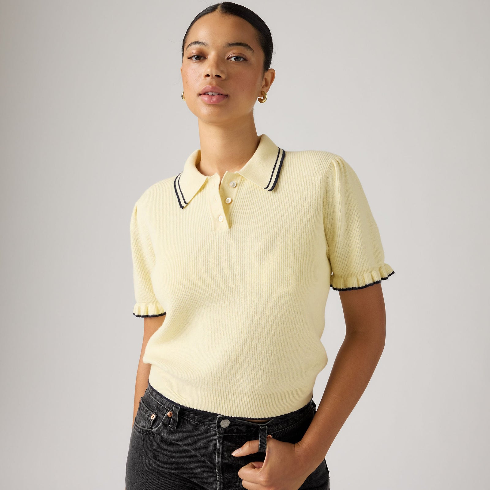 Main 1 - Levi's® Women's Supersoft Summer Short-Sleeve Polo - 007VQ0000