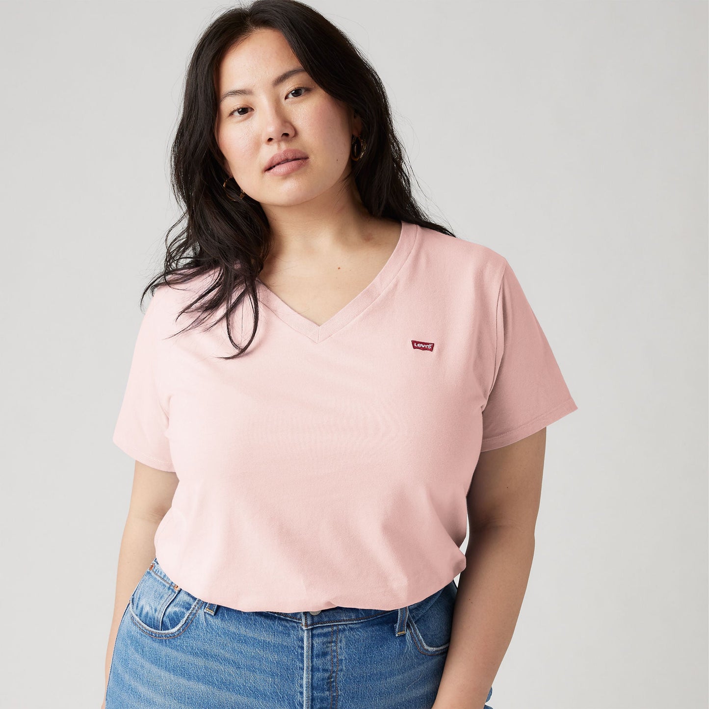 Levi's® Women's V-Neck T-Shirt (Plus Size)