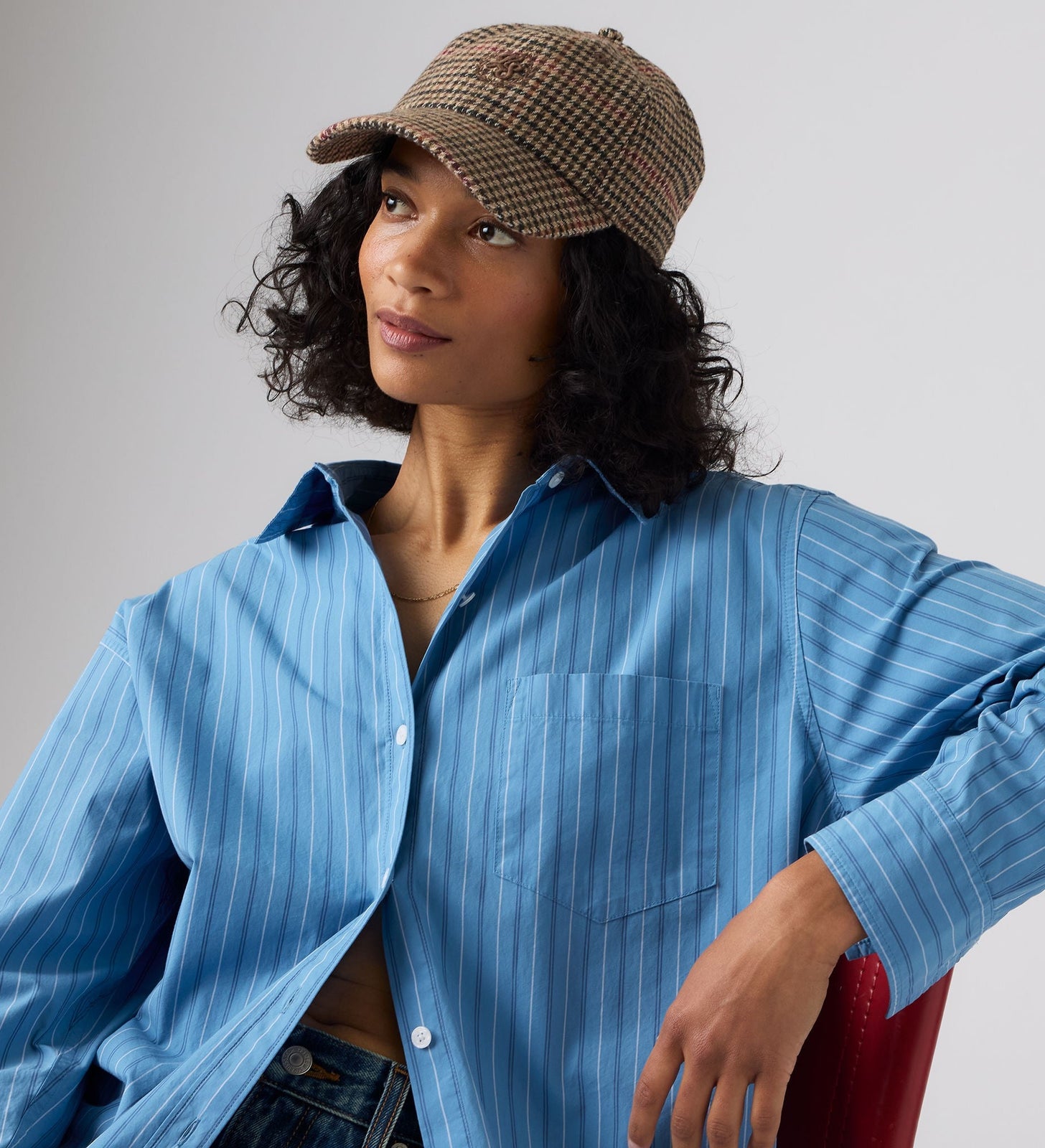 Main 1 - Levi's® Women's Varsity Baseball Cap - 0080U0005