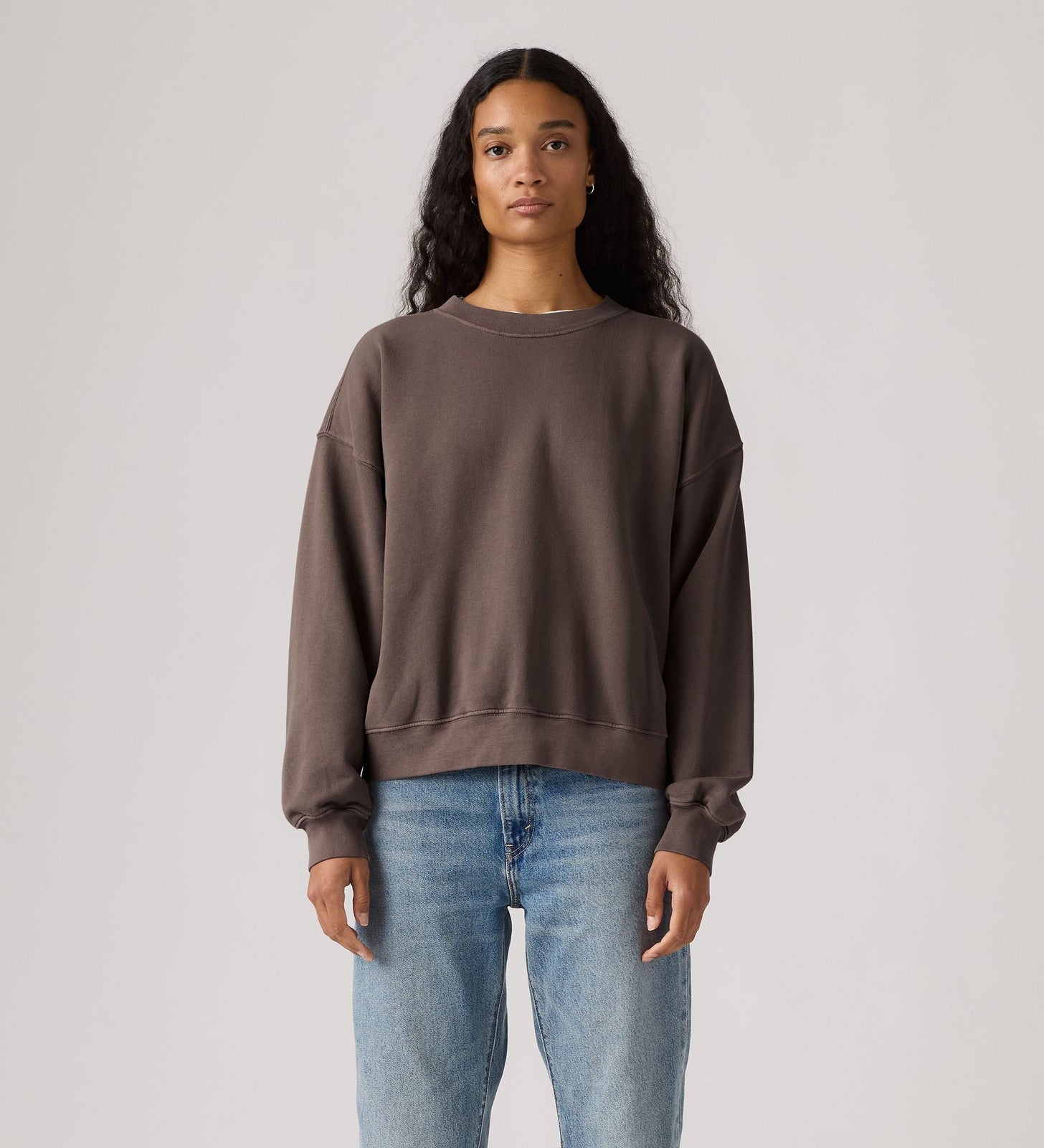Main 3 - Levi's® Women's Vintage Boxy Sweatshirt - 006DW0009