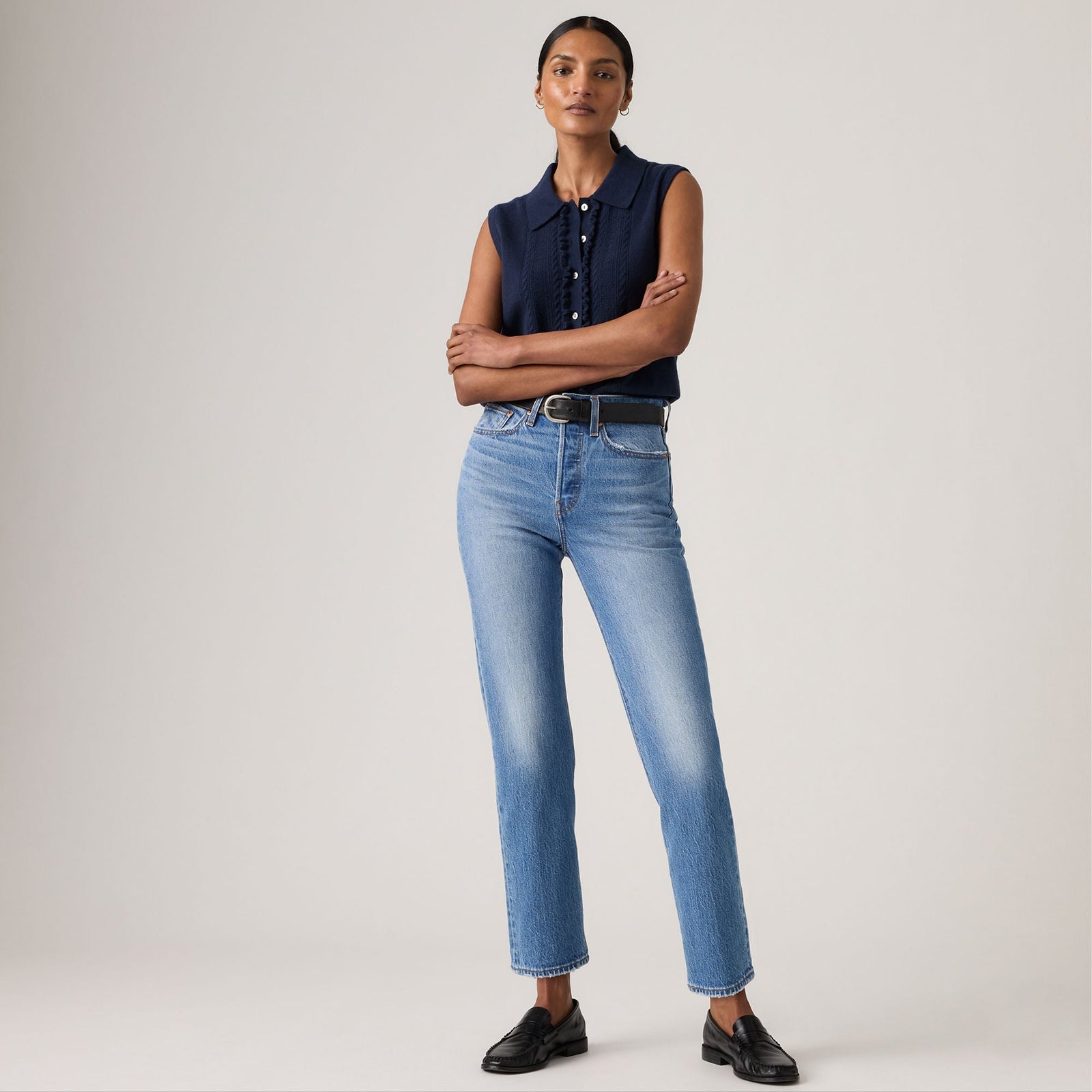 Main 4 - Levi's® Women's Wedgie Straight Jeans - 349640278