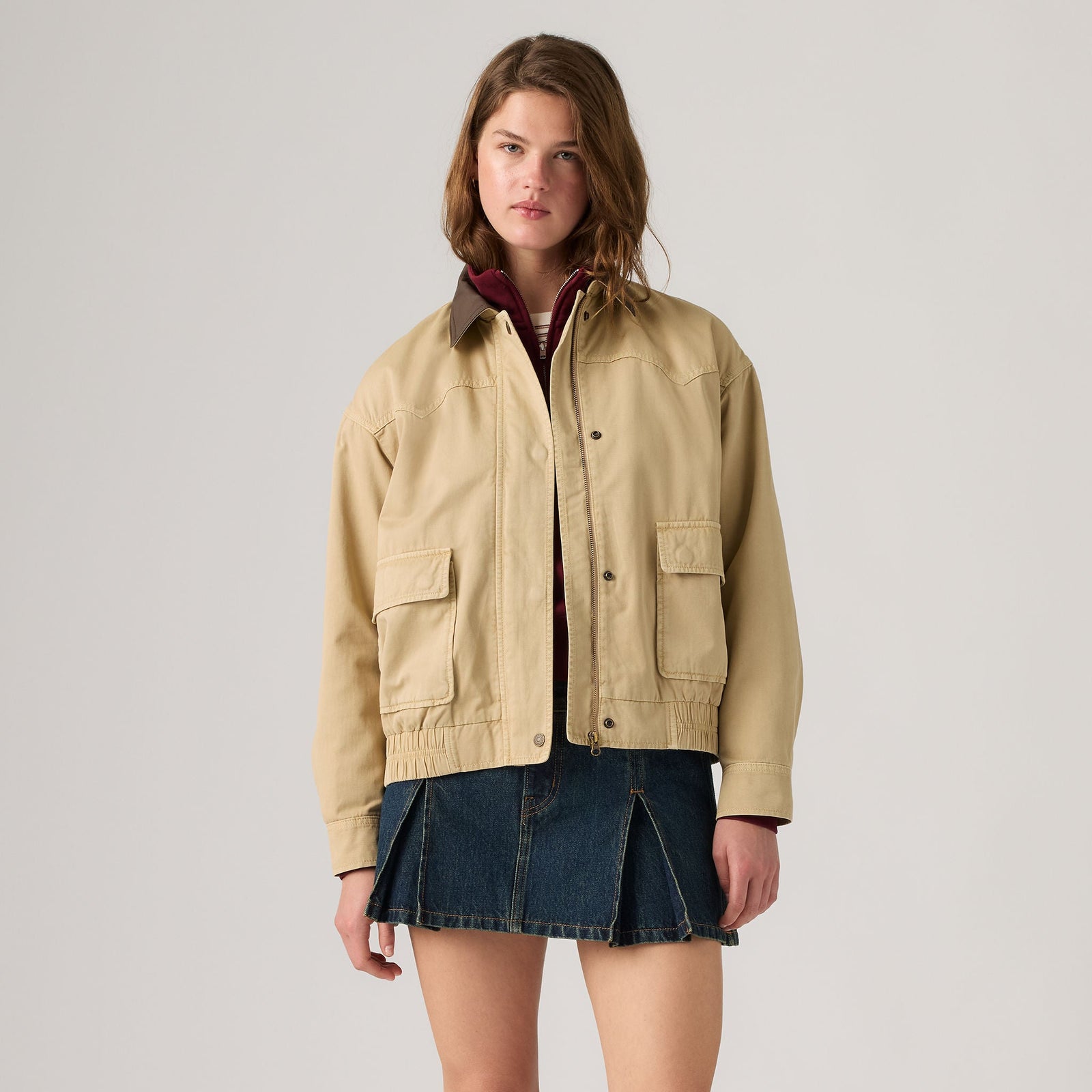 Main 3 - Levi's® Women's Winnie Western Dad Jacket - 006RT0003