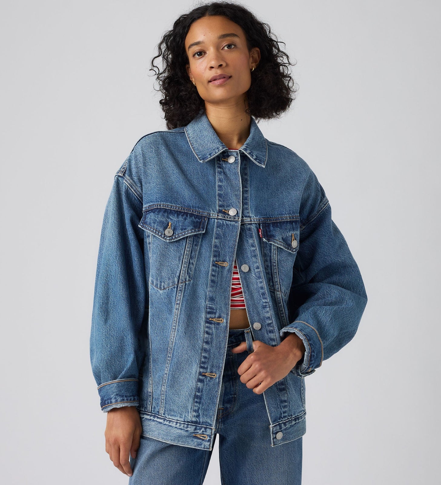 Main 1 - Levi's® Women's XL Trucker Jacket - A34720019