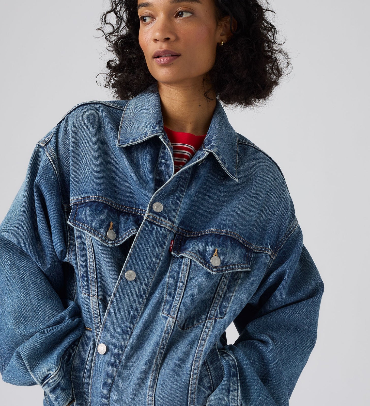 Main 4 - Levi's® Women's XL Trucker Jacket - A34720019