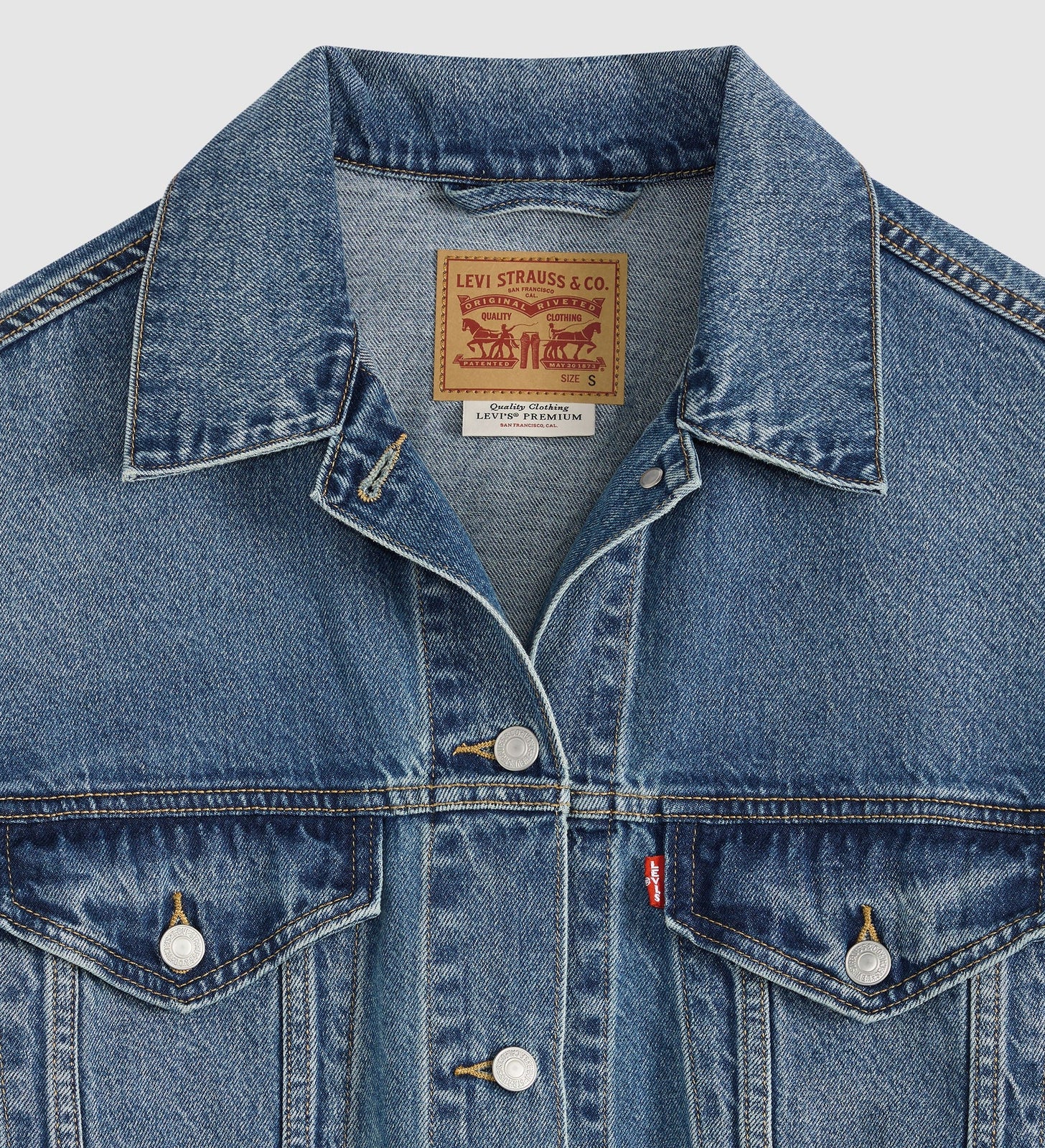 Main 6 - Levi's® Women's XL Trucker Jacket - A34720019