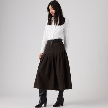 Thumbnail 1 - Levi's® Women's Yoked Pleated Skirt - 0089T0001