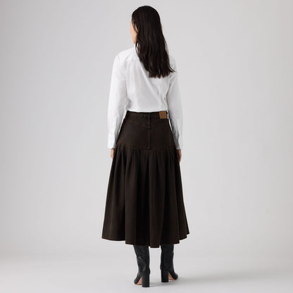 Thumbnail 2 - Levi's® Women's Yoked Pleated Skirt - 0089T0001