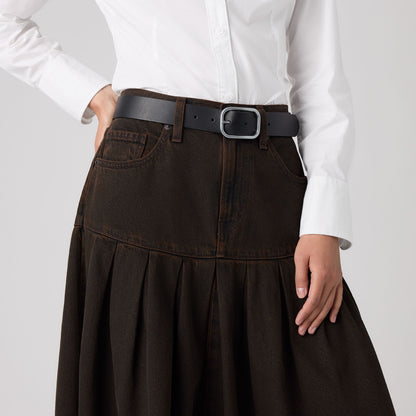Thumbnail 5 - Levi's® Women's Yoked Pleated Skirt - 0089T0001